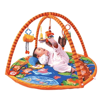 lalabby baby fitness rack instrumental newborn monkey bailing baby music gaming blanket mat toy 0-1 years old