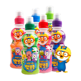 [爆款推荐]啵乐乐儿童饮料果汁混合装韩国进口饮品啵啵乐