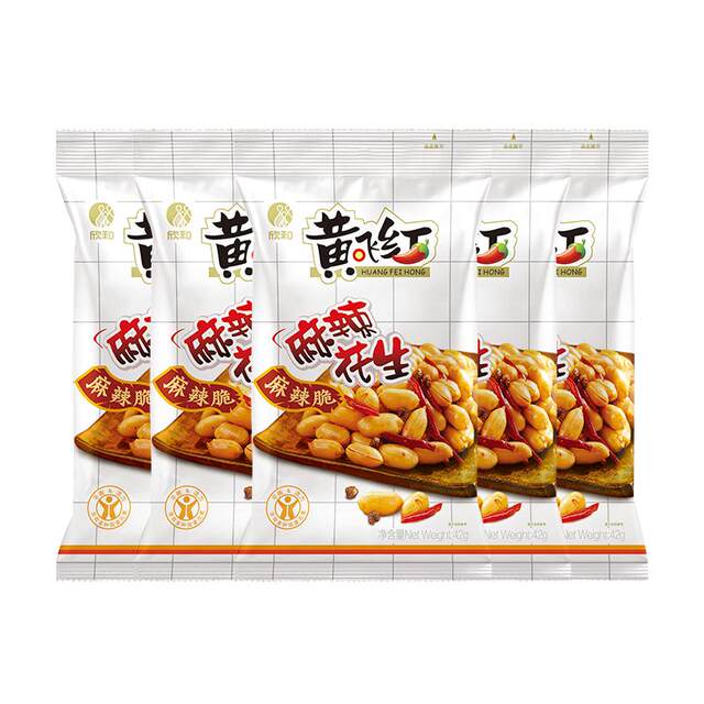 Huang Feihong spicy peanuts Huang Feihong peanut snacks