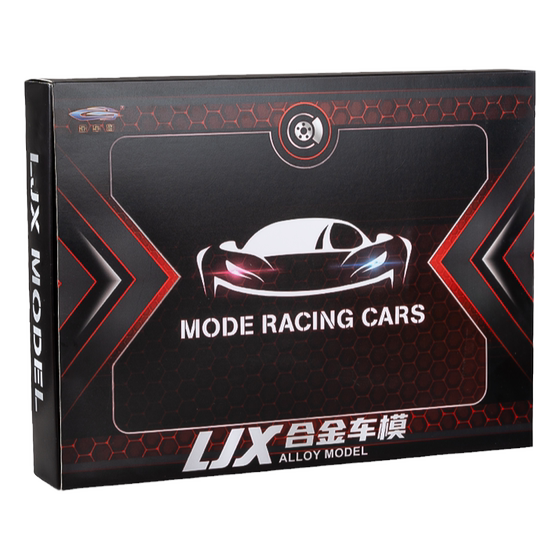 Alloy sports car model set