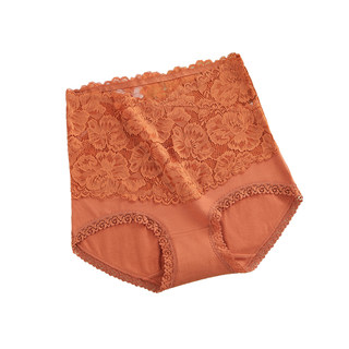 高腰内裤女士纯棉抗菌裆收腹提臀性感蕾丝2025新款收小肚子短裤头