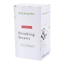 Disposable individually packaged straws, independent single children's food-grade plastic postpartum baby maternity elbow straws