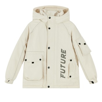 Moomoo children's clothing boys' labor clothing warm down jacket