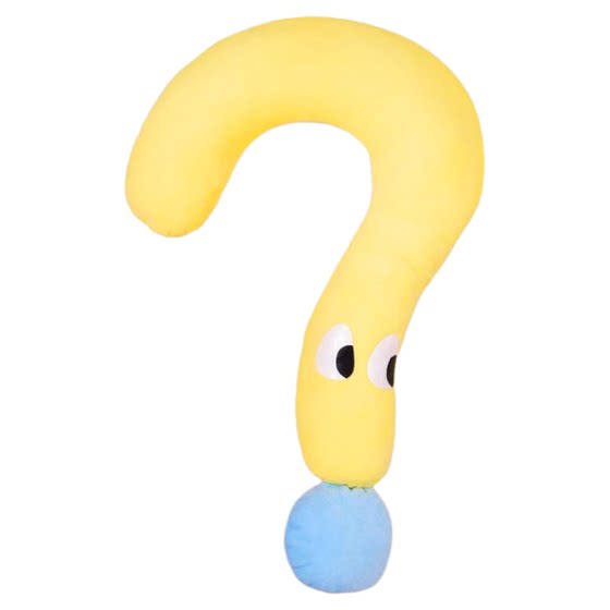 New dog neck protection pillow for sleeping pillows for four seasons universal question mark pillow cat sleeping with comfort pillow cat toys