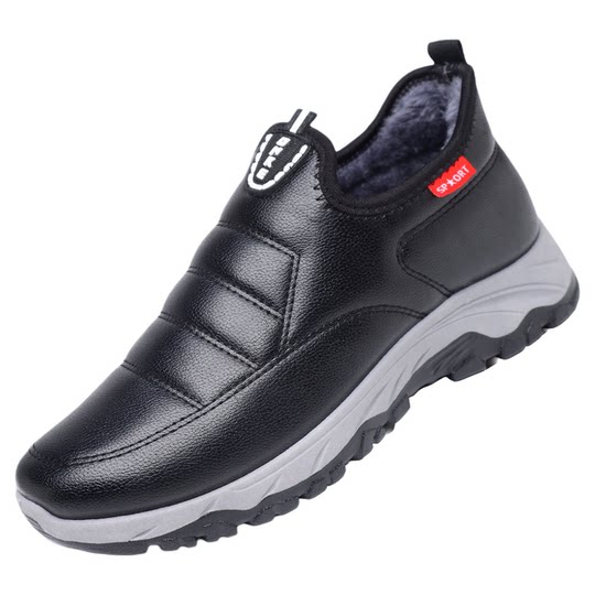 Botas de algodón de terciopelo, zapatos de tela viejos de Beijing, zapatos de algodón informales, 2023