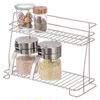 Shuangshan 304 stainless steel double layer kitchen shelf
