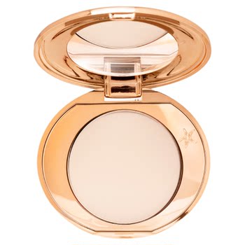 Ct matte small gold powder powder travel set for touch-up makeup