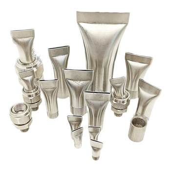 Stainless steel flat mouth duckbill gap type blowing spray nozzle