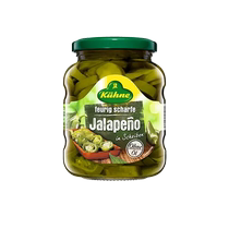 Guanli pepper rings 330g imported from Germany pizza sandwich ingredients 0 fat Mexican style round pepper flakes