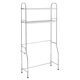 Bathroom thickened stainless steel toilet shelf