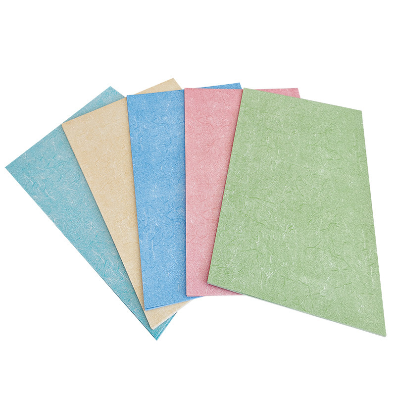 Binding paper cover paper silk cotton pattern book cover leather