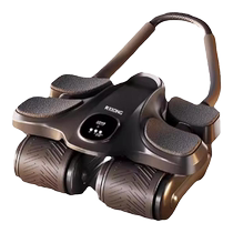 German abdominal wheel automatic rebound abdominal muscle training tool four-wheel abdominal crunch 2024 new abdominal tightening mens fitness elbow support type