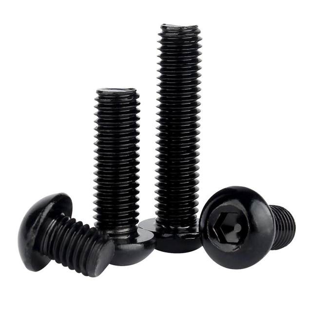 Round head hexagon screw