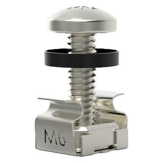 浙凡网络M6机柜螺丝配线架理线架服务器螺丝十字机柜螺丝机架专用螺丝机柜螺丝卡扣螺母安装工具