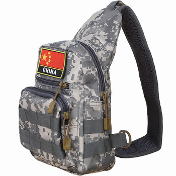 ຄົນອັບເດດ: single shoulder crossbody personalized camouflage casual outdoor cycling sports mountaineering waterproof Oxford cloth bag chest for men and women