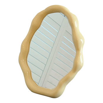 Cloud mirror folding portable makeup mirror