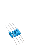 2W金属膜电阻器元件1%色环22欧姆1K 10K 4.7K100K200K 1M2欧120欧