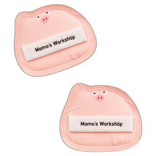 毛吉吉Momo's Workshop单耳系列粉扑 清透无瑕兼顾细节全脸妆容