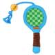 Dog toy tennis rackets with grinding teeth and cleaning
