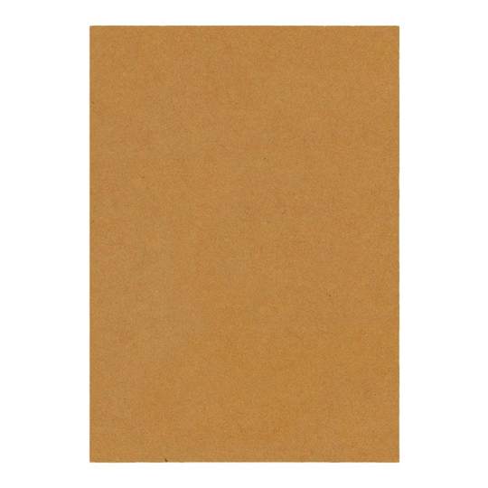 Double sided printing and writing kraft paper