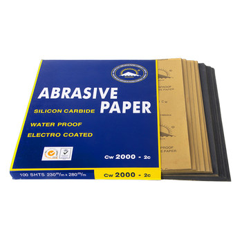 Golden sun water-sanding paper antique jade polishing sandpaper ultra-fine wet and dry polishing and grinding 60-2000 mesh