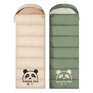 Camel Outdoor Camping Panda Co-branded Warm Sleeping Bag