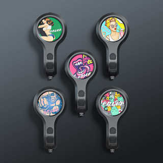 Bocina de bicicleta personalizada, timbre de bicicleta de montaña súper ruidoso, alarma de timbre de bicicleta de carretera, equipo de ciclismo