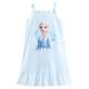 迪士尼艾莎女童睡裙纯棉A类儿童睡衣2024新款夏季公主风女孩宝宝