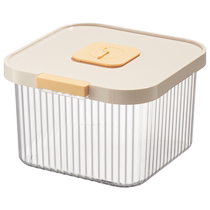 Kawashimaya flour storage canned rice barrel sealed storage household special noodle barrel food grade rice noodle storage container