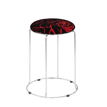 ອາຈົມພາດສະຕິກສໍາລັບເຮືອນງ່າຍດາຍແລະຄົນອັບເດດ: ສູງ round stool thickened steel stool set stool dining table stool bench ລາຄາພິເສດ
