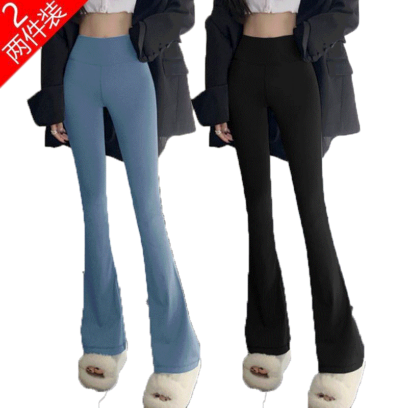 Shark pants ຂອງແມ່ຍິງພາກຮຽນ spring ແລະ summer leggings ພາຍນອກແອວສູງການຄວບຄຸມ tummy