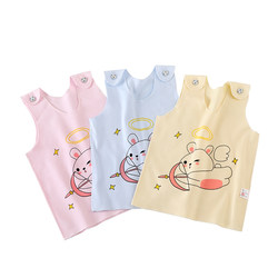 Baby vest Cotton Cotton Newborn 0-10 months Belly Belly Baby Baby Betting Baby Belief Primary Summer Summer Skin