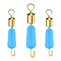Fishing Delight Rubber Sub-Wire Clamp Quick Connector Pin 8 8-word Ring Swivel Fishing fishing Supplies fishing gear