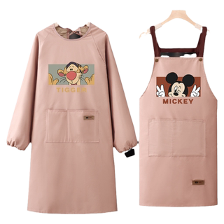 围裙防水防油秋冬长袖罩衣女新款洋气厨房家用做饭工作服餐饮专用