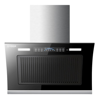 Yangzi range hood dual motor high suction automatic cleaning