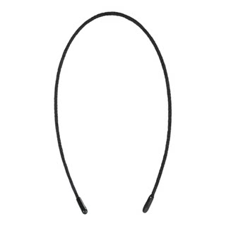 M2Ka Thin Invisible Headband for Short Hair, Women's Black Seamless Non-Tightening Hairband, Face Washing, Sports Headband, Hair Accessory