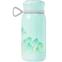 The Forbidden Citys Thousand Miles River Mountain Intelligent Insulation Cup Birthday Gift the Forbidden City Official Flagship Store Gift Companion Gift