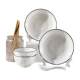 Underglaze color ceramic simple combination tableware set