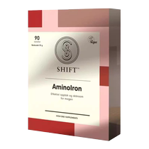 Shift Norwegian imported iron supplement small red tablets during pregnancy lactation iron deficiency anemia postpartum pregnant womens gas and blood