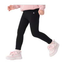 (Same style in the mall) Balabala childrens fleece leggings for small and medium-sized children and girls warm pants autumn and winter trousers
