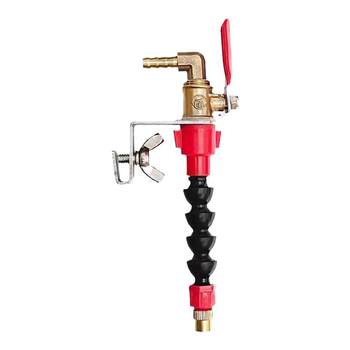 Cutting machine water replenishing device groove machine dust-proof water jet head