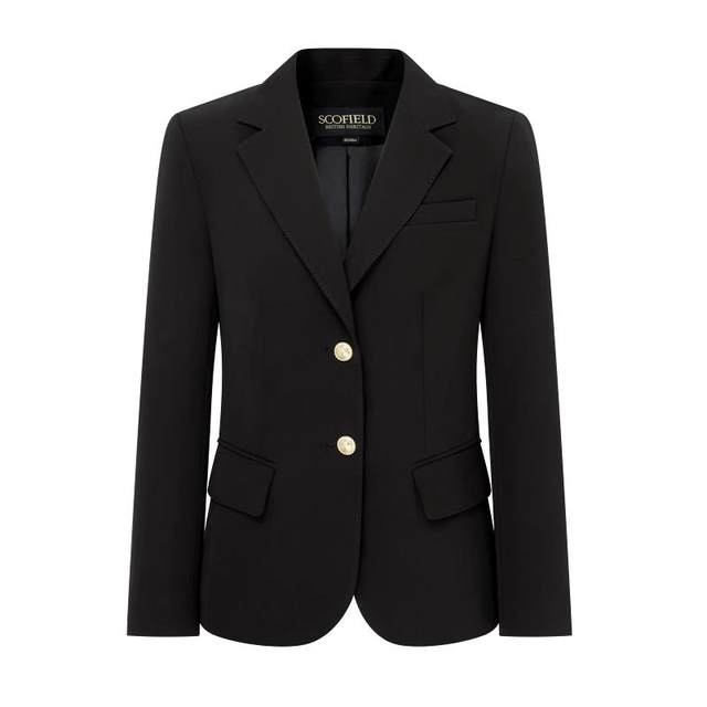 Scofield simple commuter waisted blazer