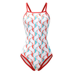 Li Ning one-piece swimsuit women's 2024 new professional training hot spring racing pool swimsuit special sports swimsuit