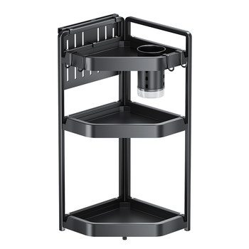 Kitchen storage rack multi-functional multi-layer storage rack