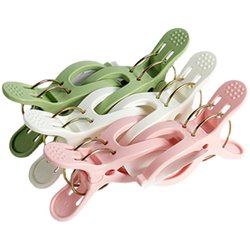 Clothes drying clip large windproof clip drying clip fixed clip clothes drying rack quilt large clip underwear traceless clip