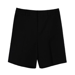 Summer Thin Suit Shorts Women's High Waist Loose Slim Straight Casual Shorts Versatile Black Quarter Hot Pants