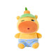 Duoai ຂອງແທ້ eye mask capybara Lulu plush bag pendant for boys and girls doll pendant gift birthday style new