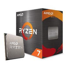 (Автономный) Компьютерный процессор AMD Ryzen R7 5700X в штучной упаковке восемь ядер и шестнадцать потоков разгон 65 Вт