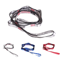 Reseo outdoor rock climbing mountaineering aerial yoga hammock safety flat belt rope ring equipment thickened chrysanthemum rope wear-resistant