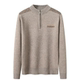 Pure woolen zippered woolen sweater thickened for middle-aged and elderly people